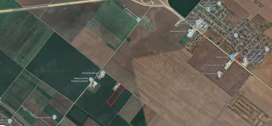 Teren de 20500 mp, în Central