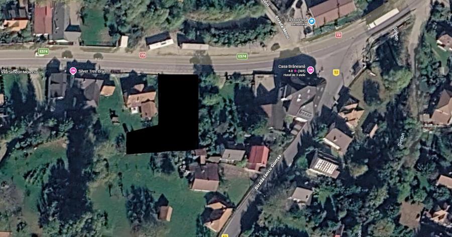 Teren Construcții intravilan de 1020 mp, în Bran