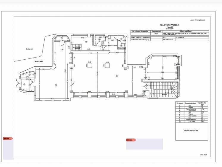 Spațiu comercial, de 260 mp, în Ultracentral