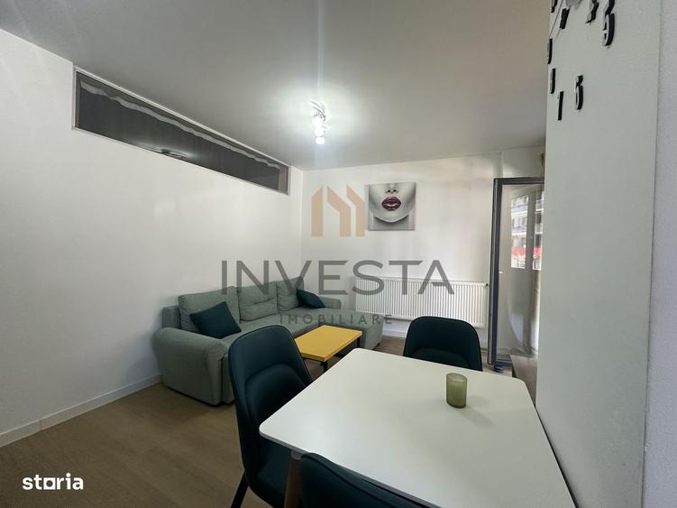 Apartament cu 2 camere semidecomandat, mobilat în Bună Ziua
