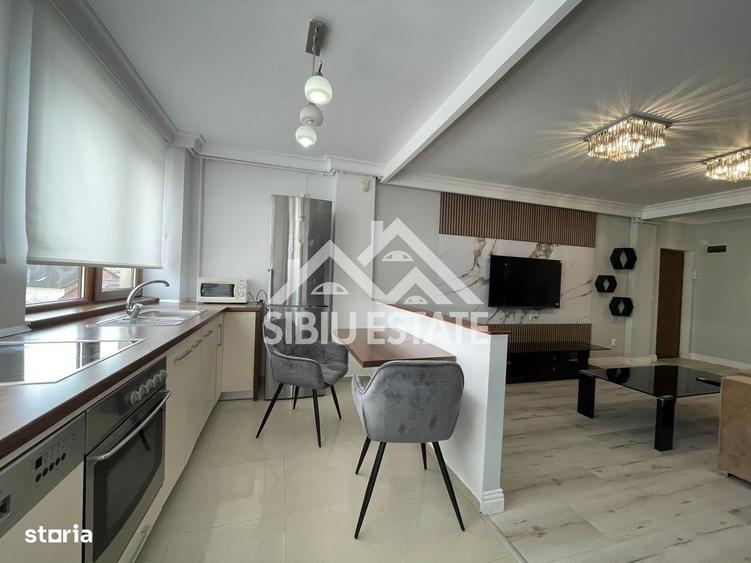 Apartament cu 2 camere, mobilat în Central