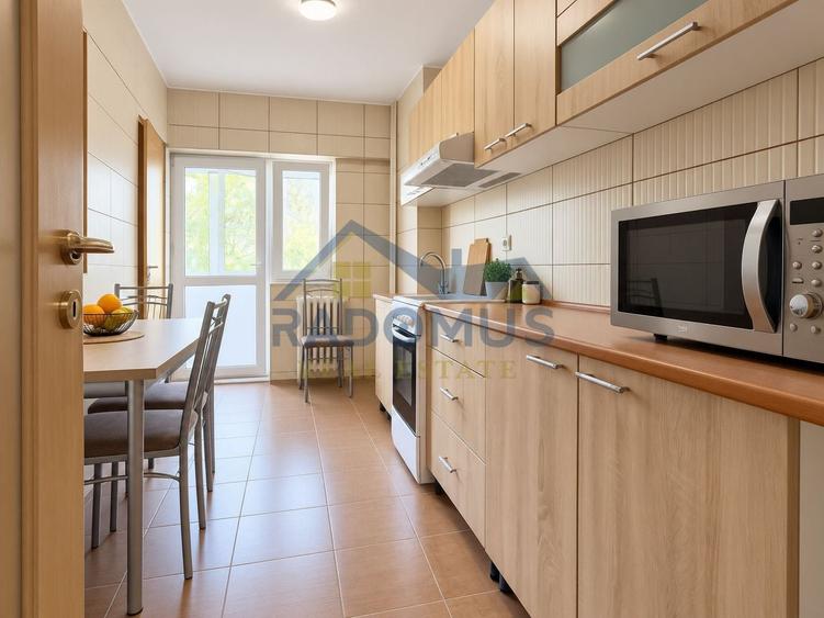 Apartament cu 2 camere decomandat, mobilat în Central