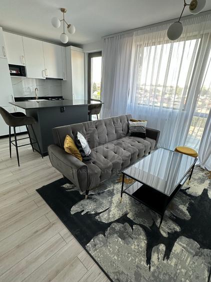 Apartament cu 2 camere decomandat, mobilat în Cantacuzino