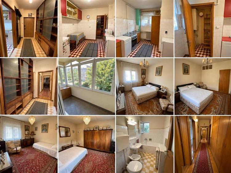 Apartament cu 3 camere semidecomandat în Central