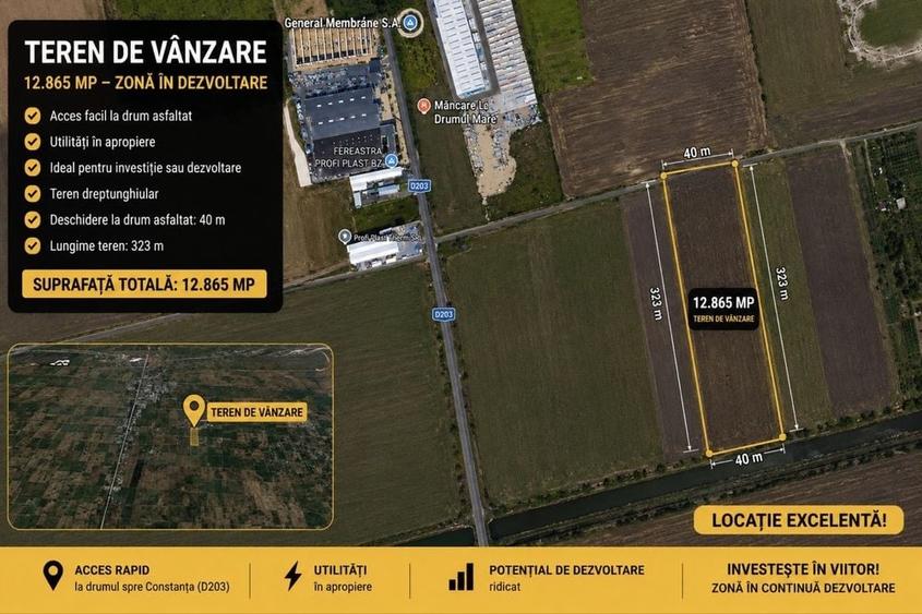 Spațiu comercial, în Industrială