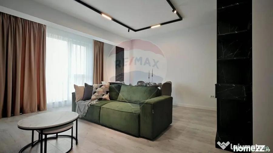 Apartament cu 2 camere semidecomandat în Tunari