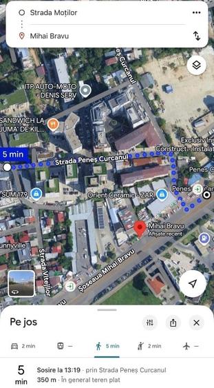 Apartament cu 2 camere decomandat, mobilat în Timpuri Noi