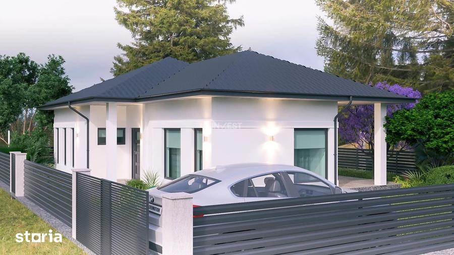 Casă cu 3 camere cu Teren 500 Mp în Miroslava
