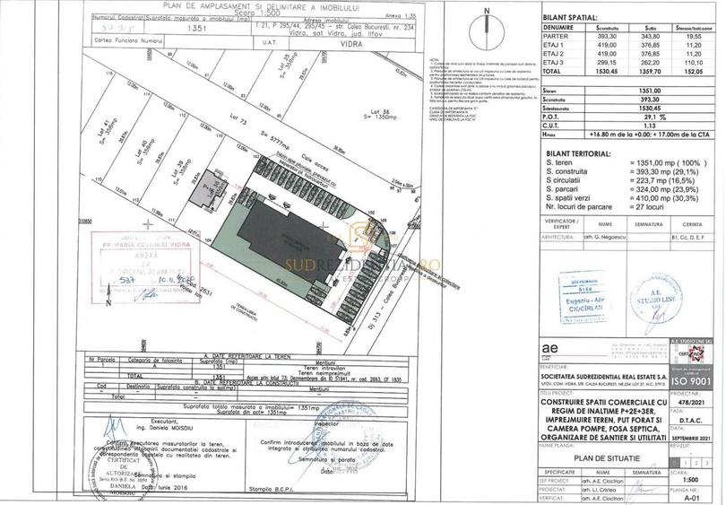 Spațiu comercial, de 1,358 mp, în Berceni