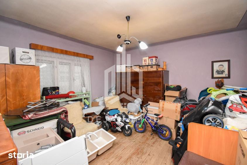 Casă cu 2 camere cu Teren 1090 Mp în Gării