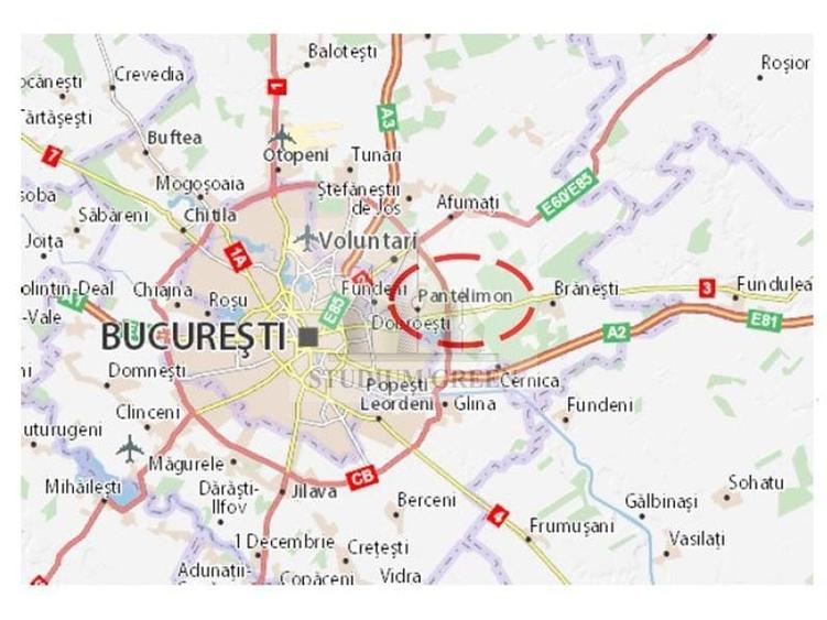 Teren Construcții intravilan de 14138 mp, în Cernica