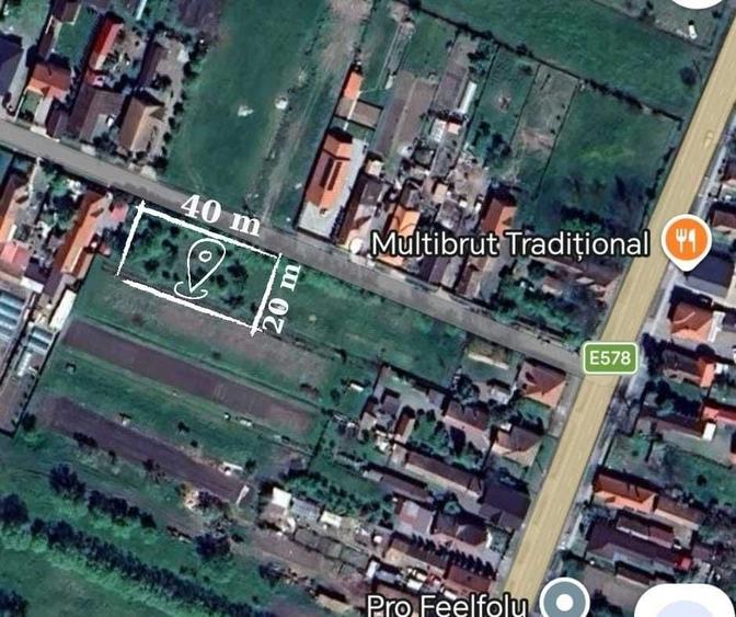 Teren de vanzare 800mp - Suseni(3 min de Reghin)-utilitati complete - 3