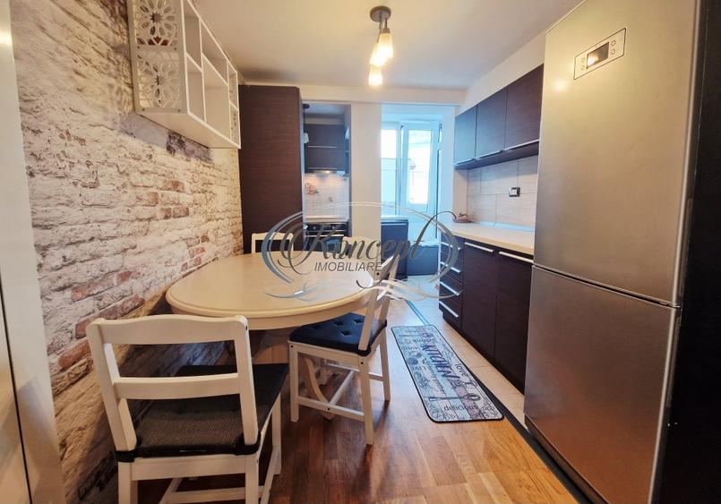 Apartament cu 2 camere decomandat, mobilat în Gruia