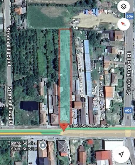 Casa si Teren 1770mp Vanju Mare la DN56A - 2