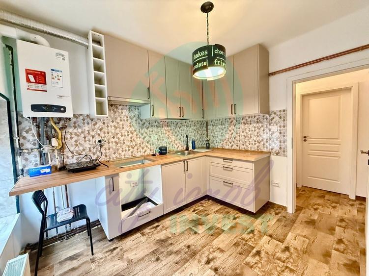 Apartament cu 3 camere semidecomandat, mobilat în Calea Călărașilor
