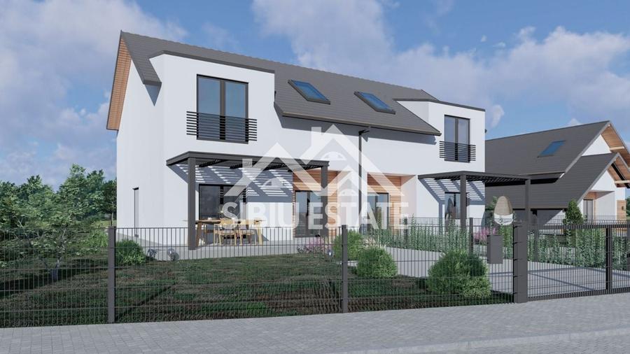 Duplex cu 4 camere cu Canalizare în Șura Mică