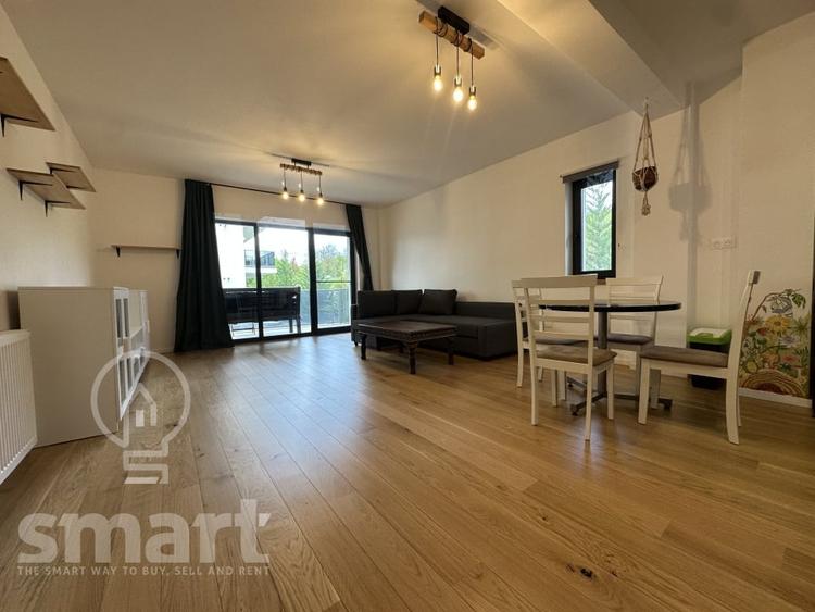 Apartament cu 2 camere semidecomandat, mobilat în Borhanci — fotografia 3