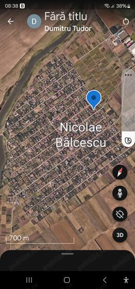 Teren de 2100 mp, în Nicolae Bălcescu