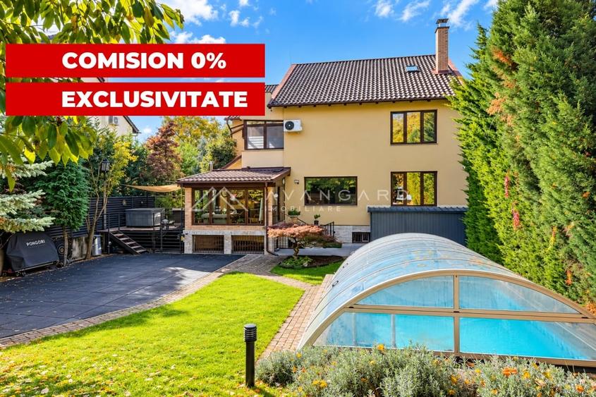 Casă individuală cu 10 camere cu Piscina în Central