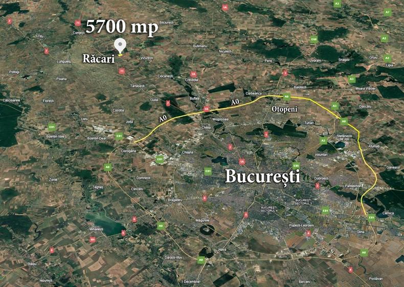 Teren Construcții intravilan de 5700 mp, în Răcari