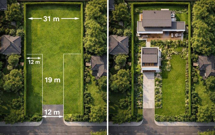 Teren Construcții intravilan de 937 mp, în Ronaț