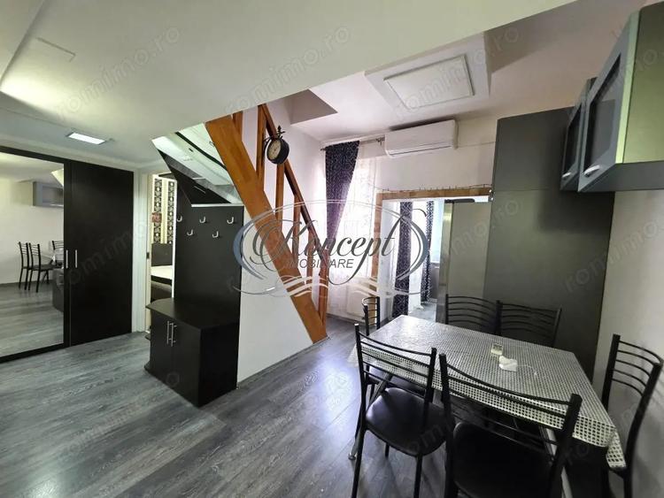 Apartament cu 4 camere semidecomandat, mobilat în Iris