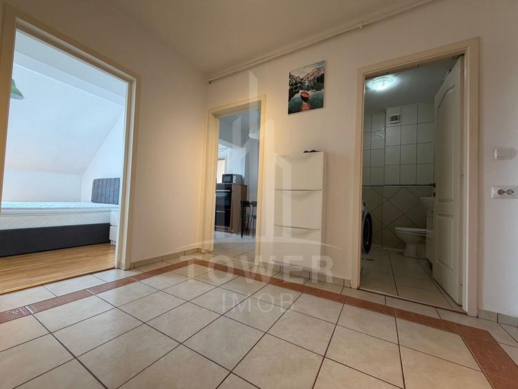Apartament cu 2 camere semidecomandat, mobilat în Ștrand