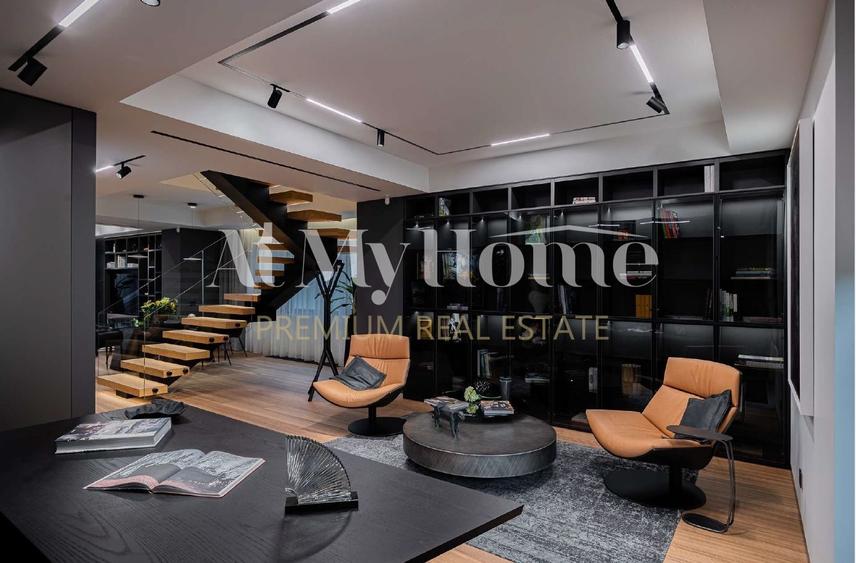 Penthouse cu 4 camere decomandat, mobilat în Primăverii