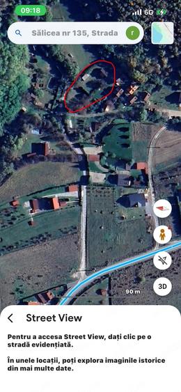 Teren de 1100 mp, în Sălicea