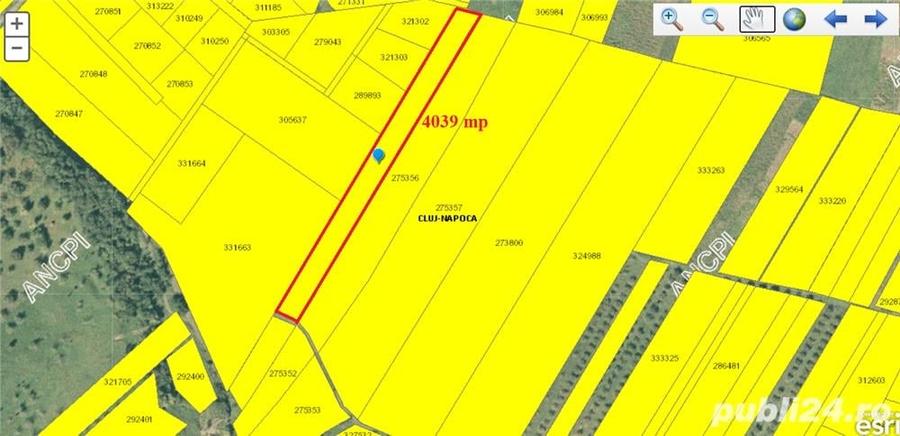 Teren de 4039 mp, în Borhanci