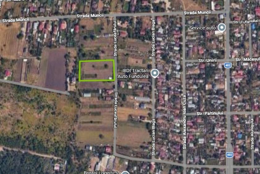 Teren Construcții intravilan de 7305 mp, în Fundulea