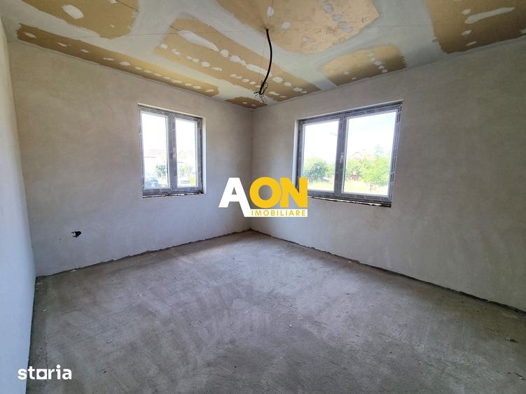 De vanzare casa semifinisata 3 camere, 608mp teren, Recea - 8