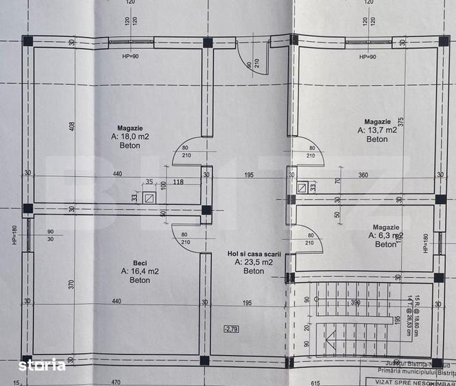 Casă cu 5 camere cu Teren 1800 Mp în Central