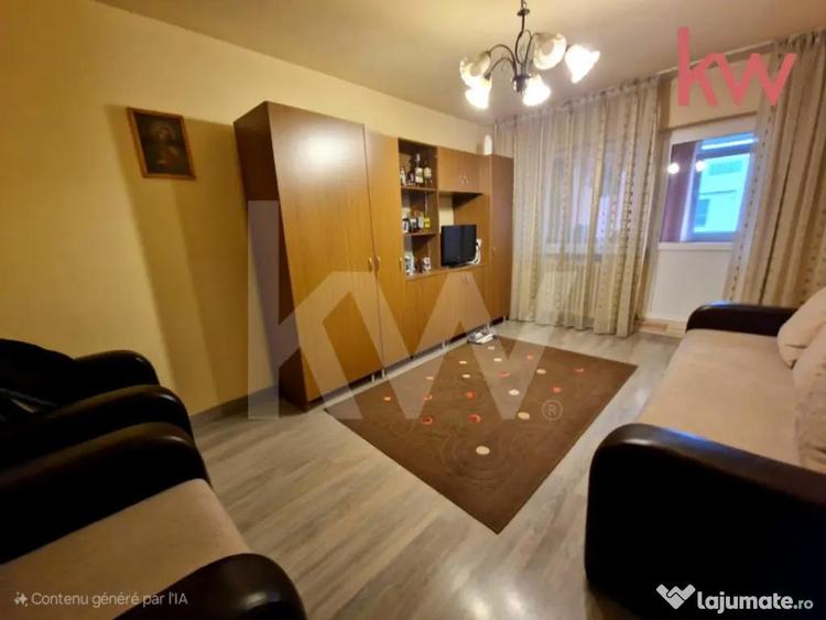 Apartament cu 2 camere decomandat, mobilat în Central