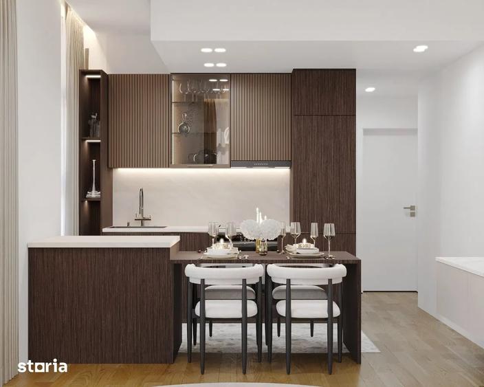 Apartament cu 3 camere semidecomandat, mobilat în Floreasca