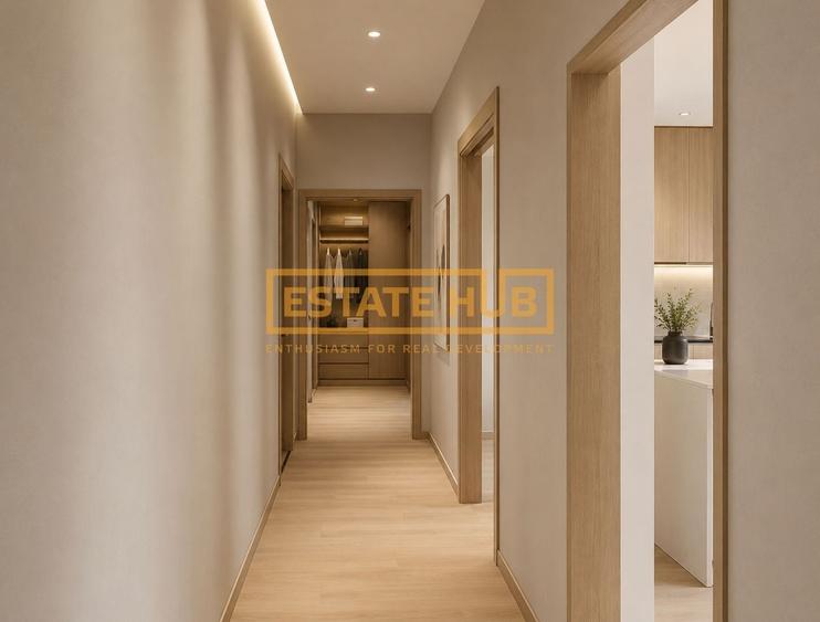 Apartament cu 3 camere semidecomandat în Ultracentral