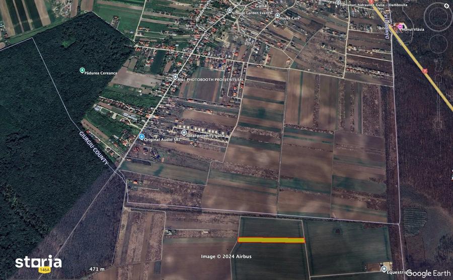 Teren Construcții intravilan de 400 mp, în Săbăreni