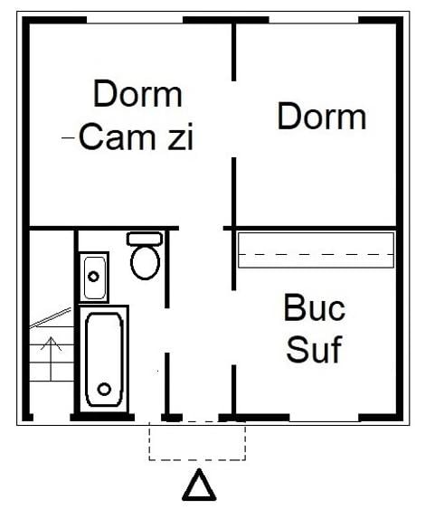 Casă individuală cu 2 camere cu Teren 8000 Mp în Plopi