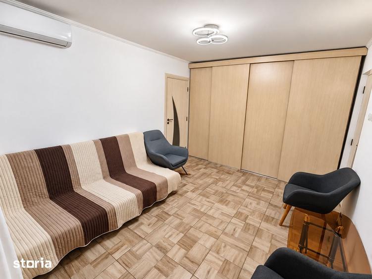 Apartament cu 2 camere semidecomandat în Tei