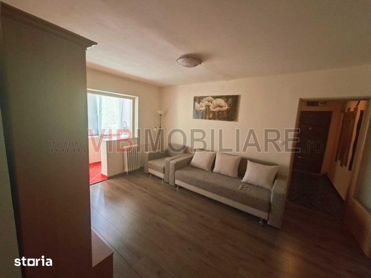 Apartament cu 2 camere, semidecomandat, 52 mp, etaj 1 Zona Stadion D - 5