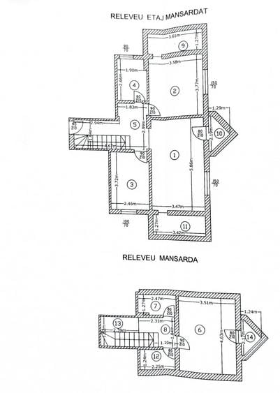 Apartament cu 3 camere decomandat în Central