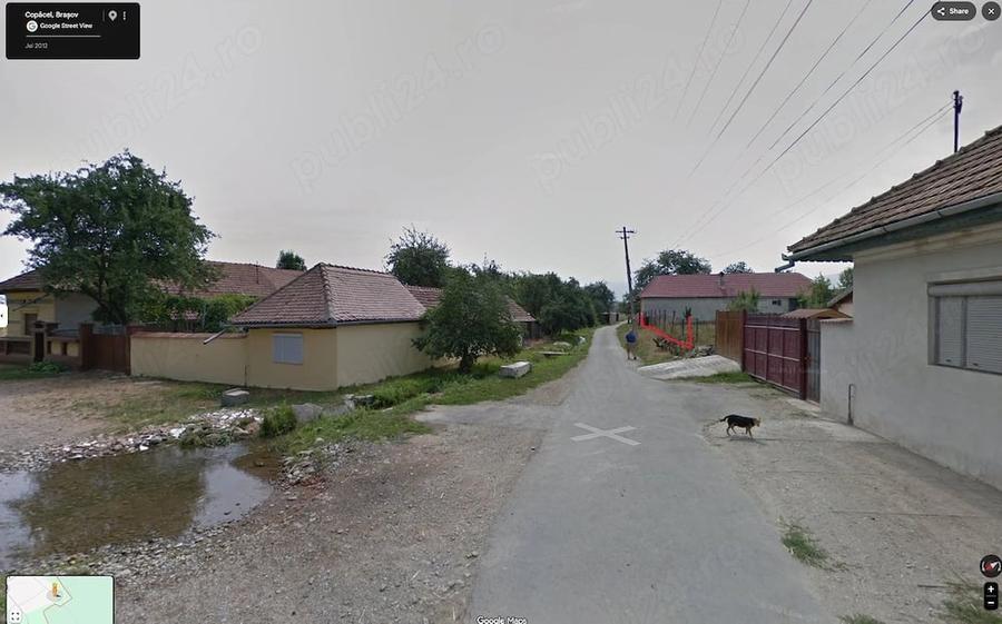 Teren de 2116 mp, în Copăcel