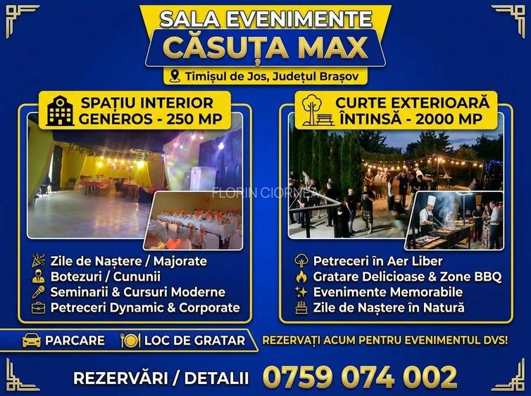 Spatiu de inchiriat TOTAL(500 mp) SAU PARTIAL(250 mp) +2000 mp teren