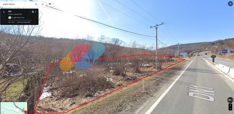 Teren Construcții intravilan de 3077 mp, în Feleacu