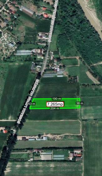 Teren de 7265 mp, în Siliștea Snagovului