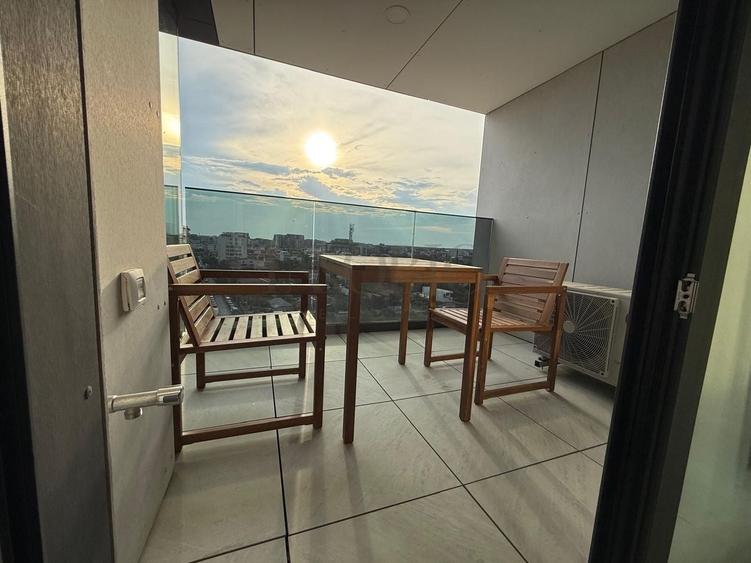 Apartament cu 2 camere semidecomandat, mobilat în Aviației