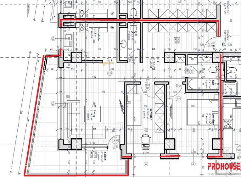 Apartament cu 3 camere decomandat în Ultracentral