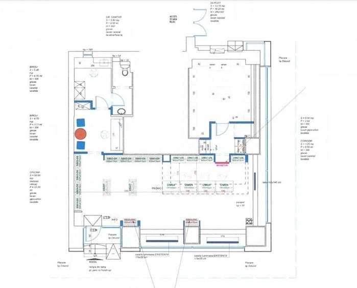 Spațiu comercial, de 88.800003051758 mp, în Central