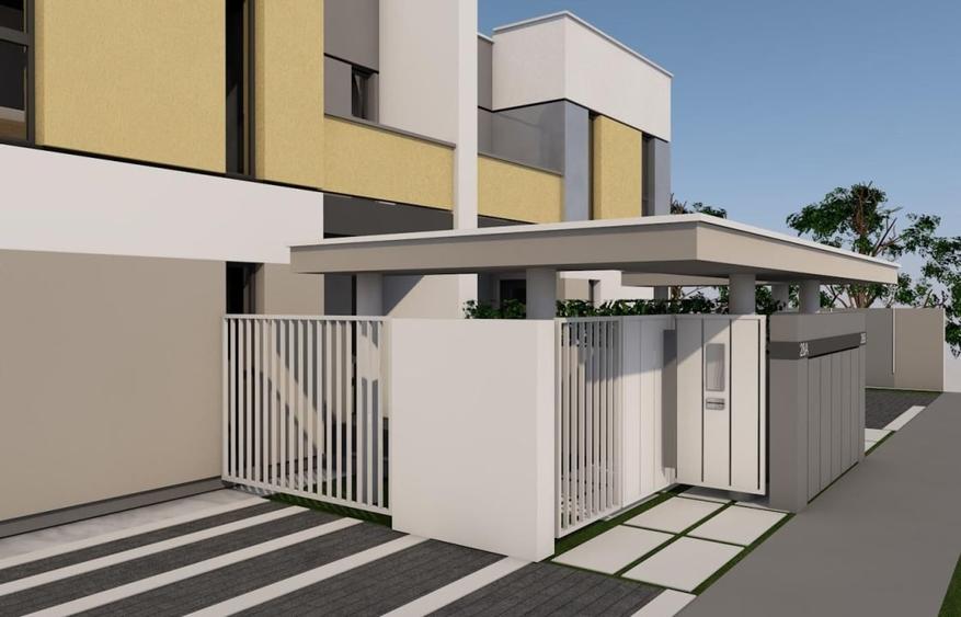 Duplex cu 4 camere cu Teren 297.5 Mp în Moșnița Nouă