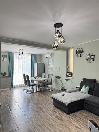 Apartament cu 2 camere semidecomandat, mobilat în Giroc